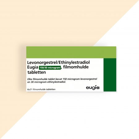 Levonorgestrel/ Ethinylestradiol 0,15/0,03mg Eugia
