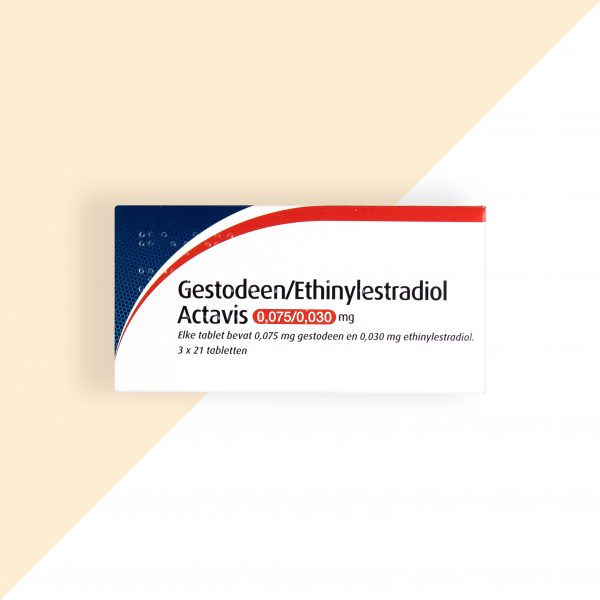 Ethinylestradiol/ Gestodeen 0,03/0,075mg Actavis