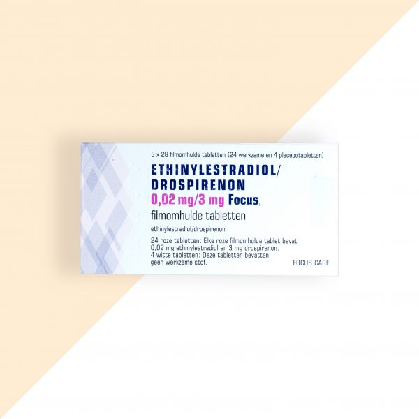 Ethinylestradiol/ Drospirenon 0,02/3mg 24+4 Focus