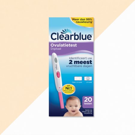 Verpakking Clearblue Ovulatietest Digitaal, 20 testen