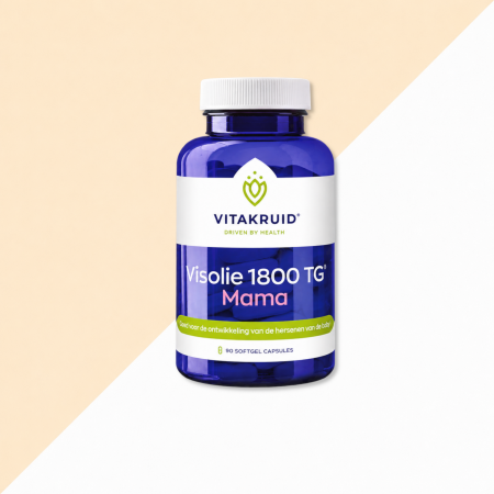 Vitakruid Visolie 1800 TG Mama 90 softgel capsules